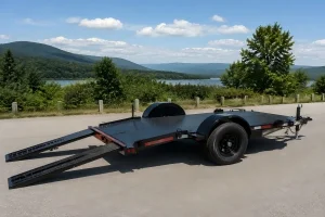 single car trailer weight