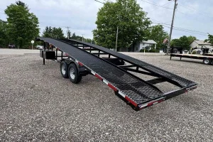3 car wedge trailer